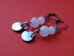 Náhrdelník - Tři kuličky larimaru