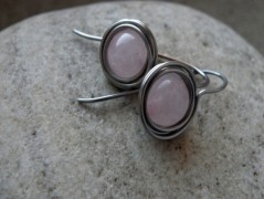 Náhrdelník - Tři kuličky larimaru