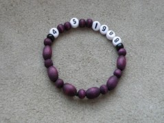 Náhrdelník - Tři kuličky larimaru