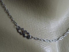 Náhrdelník - Tři kuličky larimaru