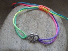 Náhrdelník - Tři kuličky larimaru