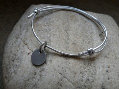 Náhrdelník - Tři kuličky larimaru