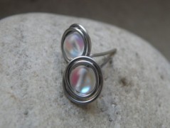 Náhrdelník - Tři kuličky larimaru