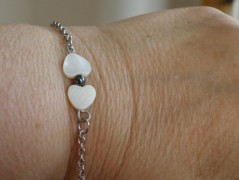 Náhrdelník - Tři kuličky larimaru