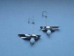 Náhrdelník - Tři kuličky larimaru