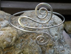 Náhrdelník - Tři kuličky larimaru