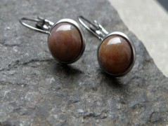 Náhrdelník - Tři kuličky larimaru