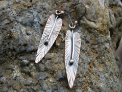 Náhrdelník - Tři kuličky larimaru