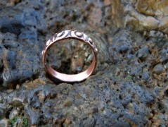 Náhrdelník - Tři kuličky larimaru