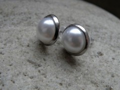 Náhrdelník - Tři kuličky larimaru