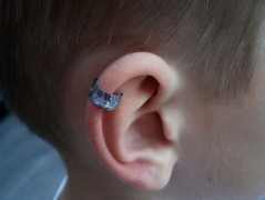 Náhrdelník - Tři kuličky larimaru