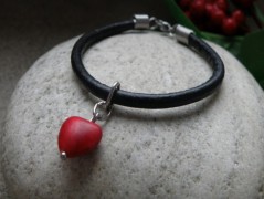 Náhrdelník - Tři kuličky larimaru