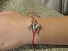 Náhrdelník - Tři kuličky larimaru