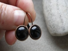 Náhrdelník - Tři kuličky larimaru