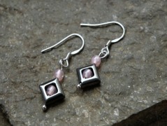 Náhrdelník - Tři kuličky larimaru