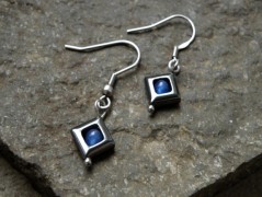 Náhrdelník - Tři kuličky larimaru