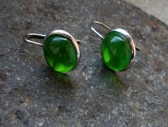 Náhrdelník - Tři kuličky larimaru