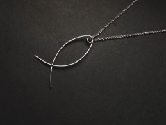 Náhrdelník - Tři kuličky larimaru