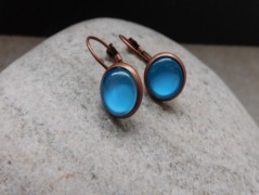 Náhrdelník - Tři kuličky larimaru