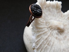 Náhrdelník - Tři kuličky larimaru