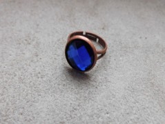 Náhrdelník - Tři kuličky larimaru