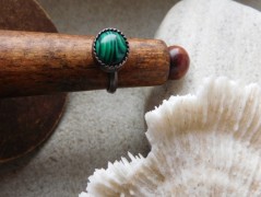 Náhrdelník - Tři kuličky larimaru