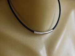 Náhrdelník - Tři kuličky larimaru