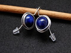 Náhrdelník - Tři kuličky larimaru