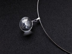 Náhrdelník - Tři kuličky larimaru