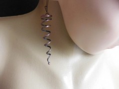 Náhrdelník - Tři kuličky larimaru