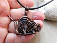 Náhrdelník - Tři kuličky larimaru