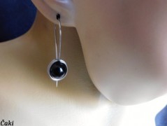 Náhrdelník - Tři kuličky larimaru