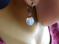 Náhrdelník - Tři kuličky larimaru