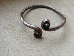 Náhrdelník - Tři kuličky larimaru