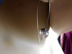 Náhrdelník - Tři kuličky larimaru