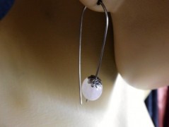 Náhrdelník - Tři kuličky larimaru