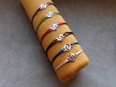 Náhrdelník - Tři kuličky larimaru