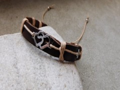 Náhrdelník - Tři kuličky larimaru