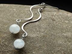 Náhrdelník - Tři kuličky larimaru