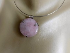 Náhrdelník - Tři kuličky larimaru