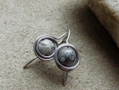 Náhrdelník - Tři kuličky larimaru