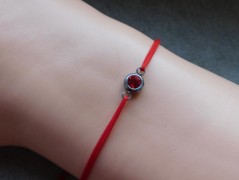 Náhrdelník - Tři kuličky larimaru