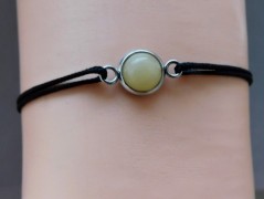 Náhrdelník - Tři kuličky larimaru