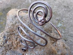 Náhrdelník - Tři kuličky larimaru