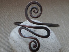 Náhrdelník - Tři kuličky larimaru