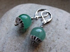 Náhrdelník - Tři kuličky larimaru