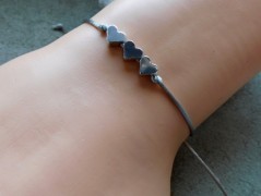 Náhrdelník - Tři kuličky larimaru