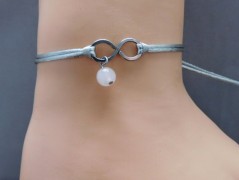 Náhrdelník - Tři kuličky larimaru