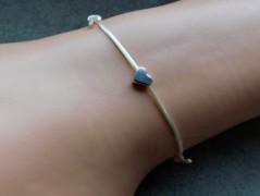 Náhrdelník - Tři kuličky larimaru