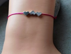 Náhrdelník - Tři kuličky larimaru